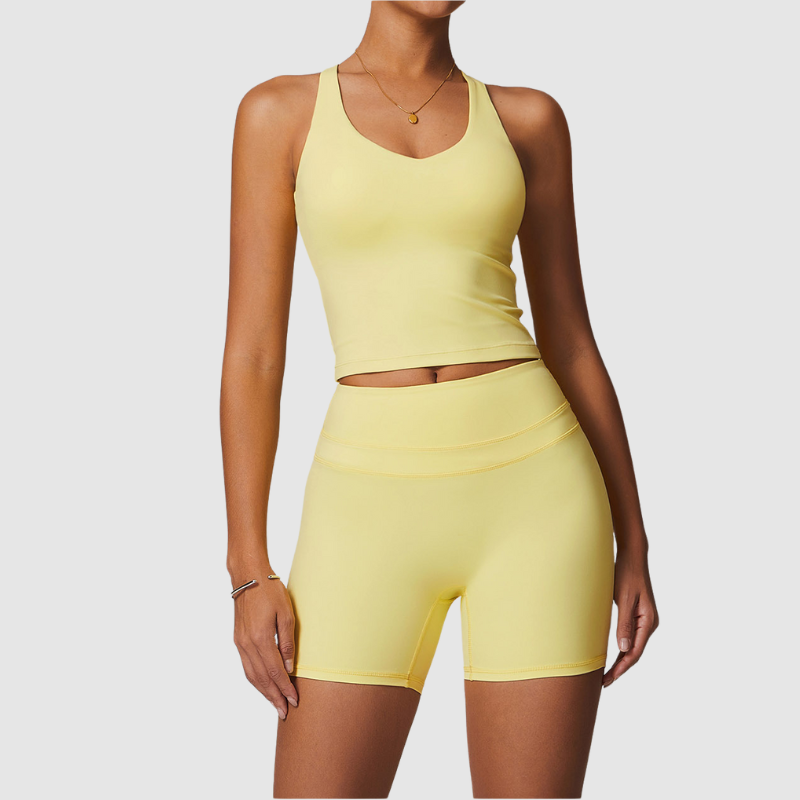Sculpt & Support Cross-Back Top
